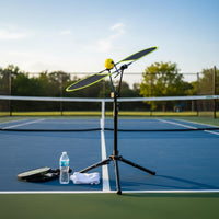 Portable Pickleball Practice Aid Stable Tripod Base Solo Pickleball Practice Aid Easy Assembly Solo Practice Equipment Long-Lasting Frame for Beginners, Outdoor, Indoor, Backyard