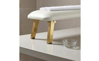 Cushioned Manicure Bench Slimline Folding Hand Rest Nail Salon Hand Rest Portable Beauty Tool Stable