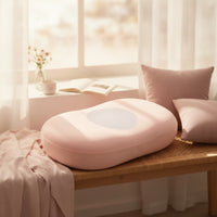 Hollow-Center Memory Foam Neck Pillow Comfortable Cervical Support Pillow Supportive Ergonomic for Side Sleepers, Sleeping, Bedroom