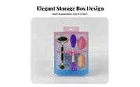 4 Pieces Makeup Blending Face Brush and Sponge Kit Gentle Exfoliation Facial Cleansing and Massage Set Long-Lasting for Adults, Bathroom