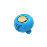 Wearable Mini Waist Fan Lightweight Bladeless Attach-on Fan Rechargeable 360° Adjustable Air Circulation for Outdoor