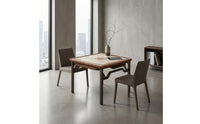 Foldable Folding Mahjong Table Wood-Grain Mahjong Table Multifunctional Wear-Resistant