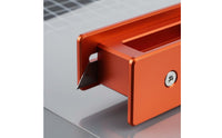 Aluminum Alloy PET Film Cutter Easy to Use Plastic Film Cutting Recessed Blade Cutter