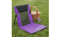 Mesh Back Floor Chair Carrying Bag Folding Floor Chair Lightweight