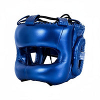 Full Face Sparring Headgear Thickened Ear Protection Boxing Headgear Tear Resistant PU Crossbar for Fighters, Competition