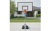 Chain Basketball Net Rustproof Metal Basketball Regulation Net Size for Schools, Playgrounds
