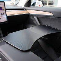 Foldable Car Work Table Multi-Functional Foldable Car Laptop Table Multifunctional Design Vehicle Eating and Work Desk for Electric Vehicle Owners