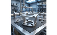 Ball Piping Component Support Bracket Cast Piping Component Mounting Bracket for Pipefitters, Plumbers, Industrial Piping, Workshops