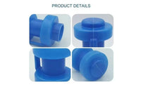 12 Pieces rebounder  Enclosure Pole Cap Rounded rebounder  Net Pole Cap Replacement Part
