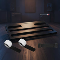 Guitar Pedalboard Portable Effects Pedalboard with Strap Sturdy Guitar Pedal Board for Guitarists, Rehearsal