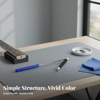 Replaceable Sandpaper Guitar Fret Polishing Stick Professional Grade Fret End Dressing Tool Long-Lasting Construction for Guitarists