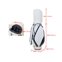 Waterproof Golf Club Bag Stain-Resistant Golf Bag Lightweight Sports Carrying Case Easy to Carry for Golfers