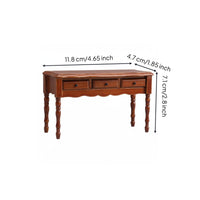 1:12 Dollhouse Desk Detailed 1:12 Scale Desk