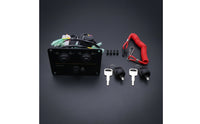 Outboards Engine Control Panel Proper Fit Outboards Ignition Switch Panel Easy Install Ignition Switch with Lanyard for Boats
