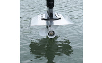 Water Pressure Plate Anti-Cavitation Stabilizer Plate with Brackets Easy to Install Trim Tab for Boaters