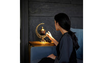 Ceramic Scent Dispenser with Metal Frame Decorative Electric Scent Dispenser Ornate for Home Decor, Prayer Spaces, Lounges