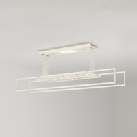 Motorized Electric Clothes Drying Rack Space-Saving Ceiling Mounted Drying Rack Adjustable Ceiling Clothes Hanger Compact for Balcony, Apartment