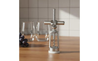 Manual Vino Bottle Opener Multifunctional Manual Vino Opener Effort-Saving Spiral Corkscrew for Beginners, Seniors, Dinner Parties