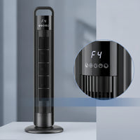 Quiet Floor Fan with Distant Control Wide Oscillation Oscillating Floor Fan 4-Speed Slim for Small Apartment