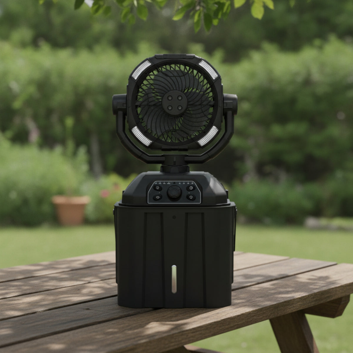 Camping Fan with Tank Misting Fan with Water Tank Portable for Campers, Campers, Tent, Patio
