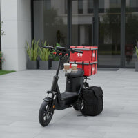 Anti-Slip Delivery Hook Mount Stable Electric Bike Hook Rack Strong Load-Bearing Vehicle Accessory Space-Efficient