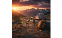 Adjustable Height Camp Table Lightweight Outdoor Furniture for Outing