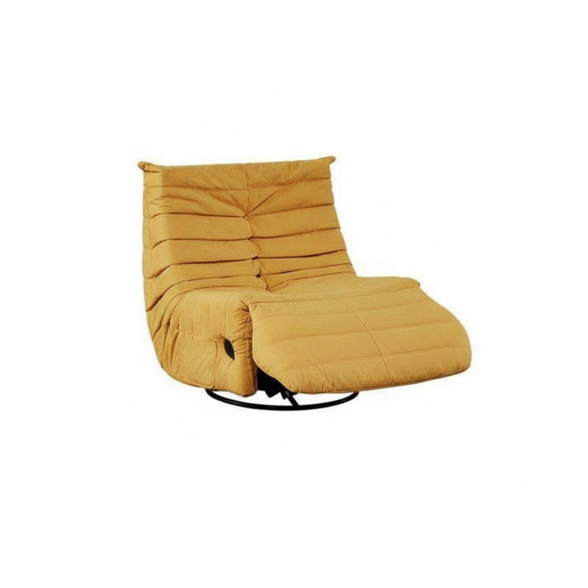 Reclining Function Manual Recliner Adjustable rearrest Upholstered Recliner Integrated Footrest Seating Furniture cushiony Cushioning for Seniors, home enthusiasts, Living Room, Balcony, perusing cozy corner, Small areas