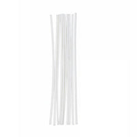 10 Pieces Pre-Waxed Candle Wick Smokeless Wood Candle Wick Handmade for Crafters, Beginners, Home Crafting
