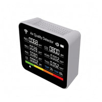 Built-in Display Digital Air Quality Monitor Temperature and Humidity Indoor Air Quality Tester Handheld Formaldehyde Monitor Compact