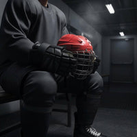 Ice Hockey Helmet Hard Shell Hockey Helmet Lightweight Head Protection for Inline Skating, Football