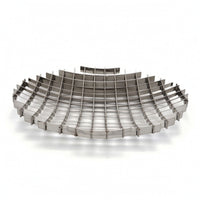 Metal Fruit Tray Minimalist Stainless Steel Fruit Bowl Round Storage Holder for Dining Table