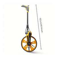 Portable Measuring Wheel with Carrying Bag Collapsible Measuring Wheel with Carry Bag Mechanical Tool Accurate for Landscapers, Contractors, Surveying, Landscaping
