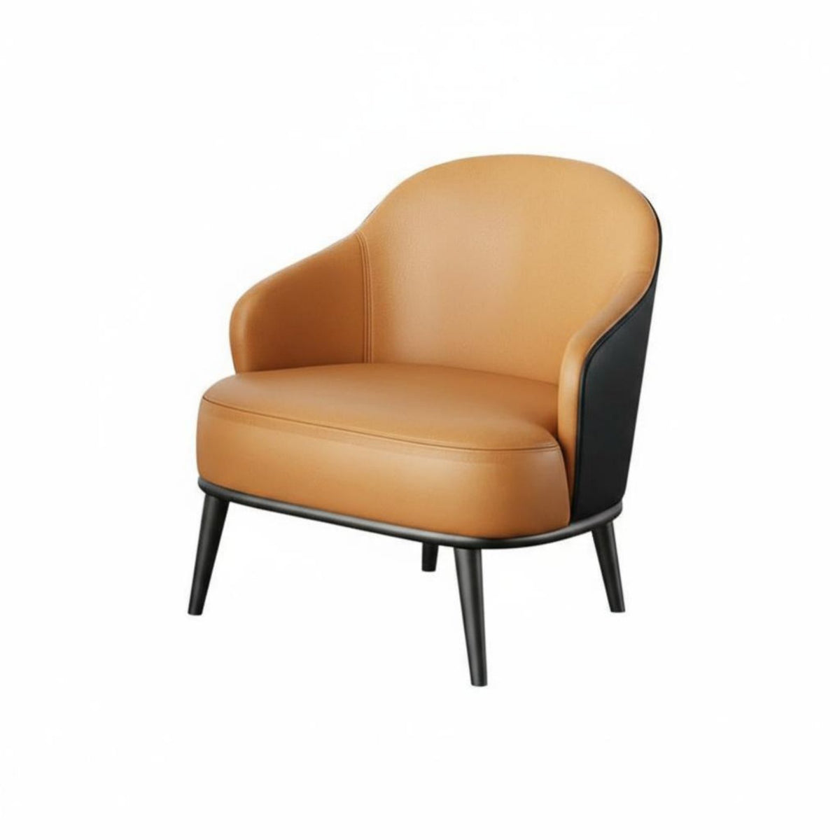 3 Pieces Modern Design Upholstered Tub Chair and Table Set sturdy Construction Upholstered Lounge Seat Sturdy Frame Reception Seating Ergonomic Backrest for Interior Designers, Business Owners, Office Managers, Hotel Lobby, Waiting Room