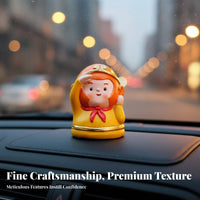 Mini Adventure to the West Figure Mini Size Miniature Chinese Mythology Statue Creative Design Cute Cartoon Resin Ornament for Desktop