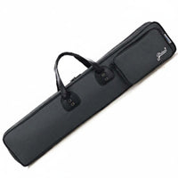 Thickened Padding Bamboo Flute Case Portable Design Bamboo Flute Storage Bag Zipper Closure for Musicians, Travel, Rehearsals, Performances