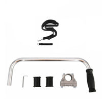 Adjustable String Trimmer Handle with Clamp Ergonomic Vegetation Eater Handle with Bracket Clamp Sturdy Attachment Long-Lasting for Landscapers