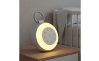 Stress Relief Ambient Sound Machine Night Light 24 Soothing Sounds Portable Baby Sleep Soother Auto-Deactivate Timer Rechargeable Sound Machine for Babies, Kids, Adults, Bedroom, Travel