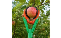 Extendable Fruit Picker with Telescopic Pole Adjustable Telescoping Fruit Picker Pole High-Reach Tool Manual for Orchardists, Gardeners, Orchard, Garden, Backyard