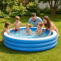 Three-Layer Inflatable Swimming Pool Thickened Inflatable Pool Portable Long-Lasting for Toddlers