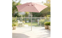 Waterproof Hexagonal Patio Umbrella Foldable Umbrella with Hexagonal Canopy Compact Long-Lasting for Homeowners