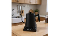 Electric Gooseneck Kettle Exact Temperature Control Gooseneck Electric Kettle Appliance Built-in Timer Stainless Steel