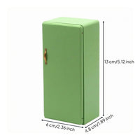 1/12 Scale Refrigerator Shelved inside/12 Scale Fridge Style  Miniature Refrigerator for Dollhouse