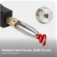 360 Degree Rotating Nozzle Heavy-Duty Lotus Rotating Nozzle Industrial Grade for Professionals
