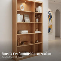 unrestricted configurable arrangement configurable shelving single System Japanese design aesthetic Display Shelf Floor-Standing Storage Cabinet Multi-Functional for Decorators, Book Lovers, Office Workers, Living Room, Bedroom, Study