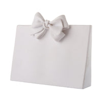 Elegant Design Necklace Display Stand Professional Presentation Bowknot Necklace Display Stand Lightweight Slanted Charm Holder Sturdy for Girls, Shop Counter, Showcase, Dressing Table
