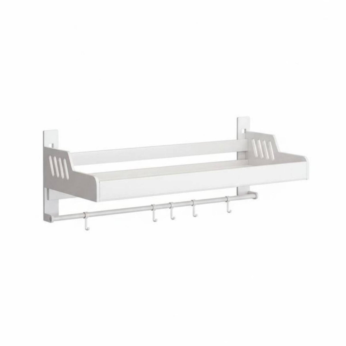 Space-Saving No-Drill Floating shelf Multi-Purpose Floating shelf Multipurpose Household Storage Minimalist Design for Homeowners, Decor hobbyists, Students, Bedroom, Living Room, Entryway, Kitchen