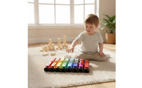 Glockenspiel with Carry Case Color-Coded Xylophone with Mallets Well-Tuned for Beginners, Teachers, Music Lessons, Classroom