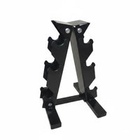Triangular Dumbbell Rack Cross-Supported Floor-Standing Dumbbell Rack Triangular Fitness Equipment