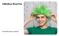 Mohawk Look Cockscomb Headpiece Colorful Design Themed Synthetic Headpiece Pre-Lookd Costume Accessory Easy to Wear for Performers, Cosplayers, Stage Performances, Cosplay Events, Halloween, Festivals