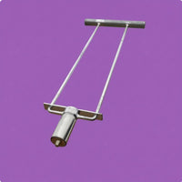 Labor-Saving Nutrient Soil Clod Creator Thickened Stainless Steel Long Handle Soil Block Creator Long-Lasting Standing Seedling Transplanter Reinforced Welds for Farmers, Gardeners, Farm, Nursery, Garden